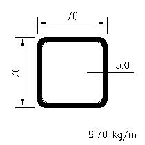 CFSHS 70x70x5,0