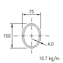 EHS 150x75x4,0