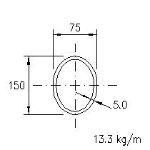 EHS 150x75x5,0