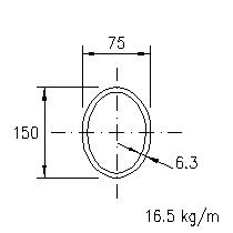 EHS 150x75x6,3