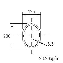 EHS 250x125x6,3