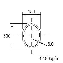 EHS 300x150x8,0