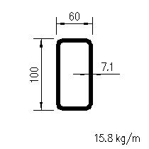 HFRHS 100x60x7,1