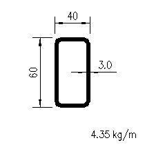 HFRHS 60x40x3,0